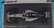 Load image into Gallery viewer, Mercedes  W07 Hybrid Lewis Hamilton 2016 Spark 1:43
