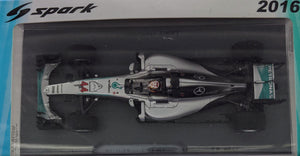 Mercedes  W07 Hybrid Lewis Hamilton 2016 Spark 1:43