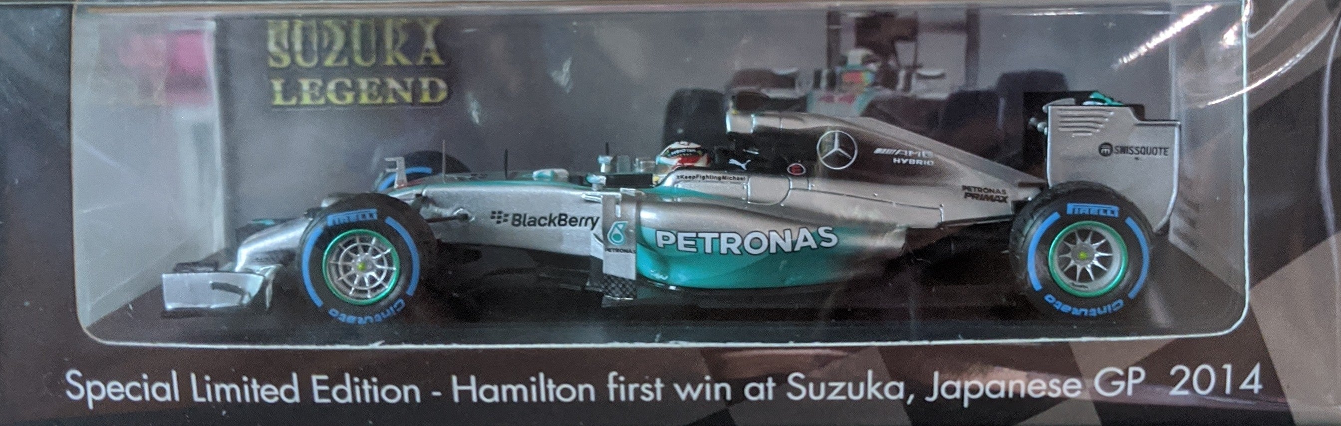 Mercedes W05 Lewis Hamilton 2014 Spark 1:43 – Woods Racing