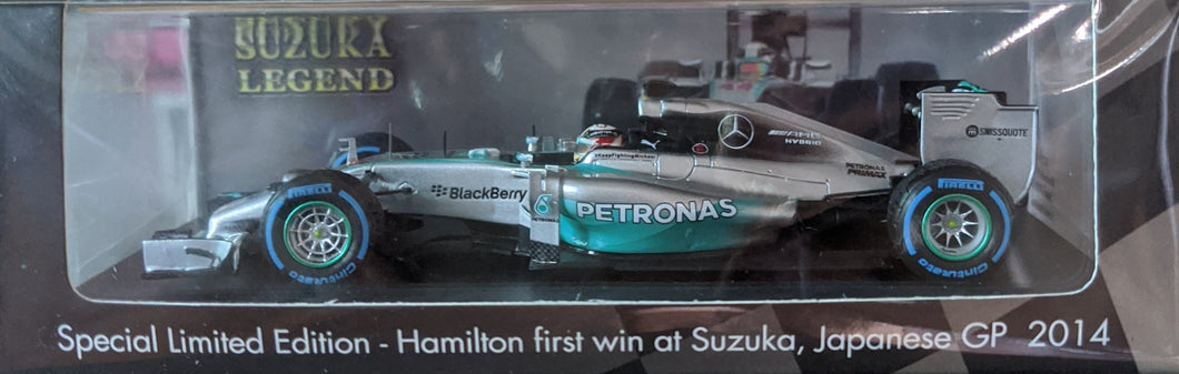 Mercedes W05 Lewis Hamilton 2014 Spark 1:43