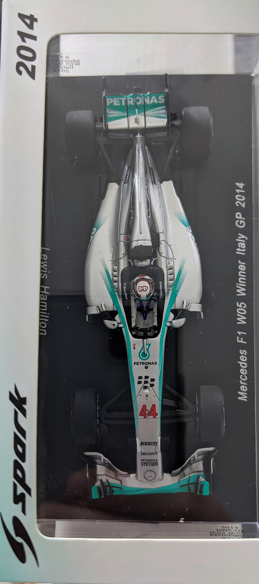 Mercedes W05 Lewis Hamilton 2014 Spark 1:43 – Woods Racing