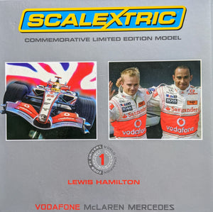 McLaren Lewis Hamilton 2008 scalextric limited edition