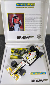 Brawn GP Jenson Button 2009 scalextric limited edition model