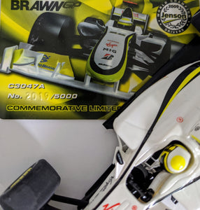 Brawn GP Jenson Button 2009 scalextric limited edition model